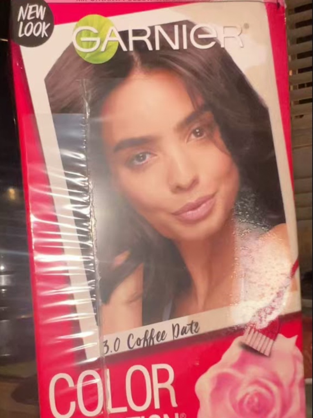 🔥Garnier Color Sensation Hair Cream in the shade 3.0 Coffee Date (Darkest Brown)